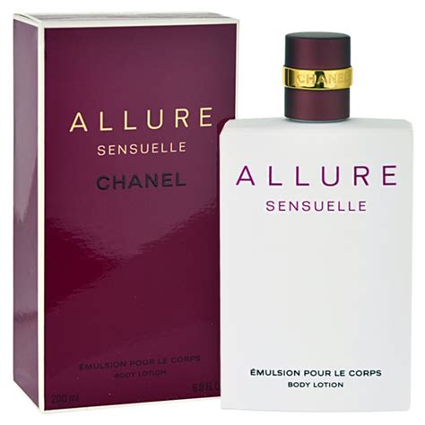 allure sensuelle body lotion.